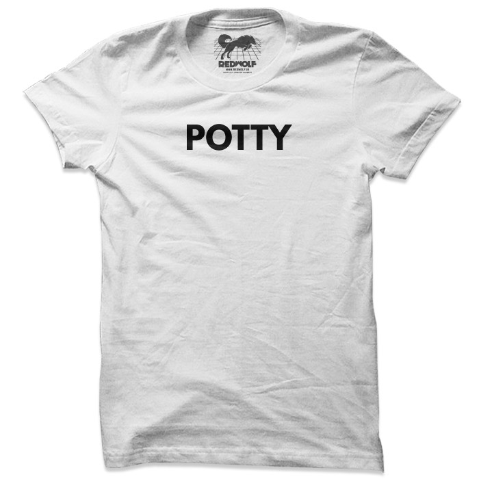 Potty (White) - T-shirt